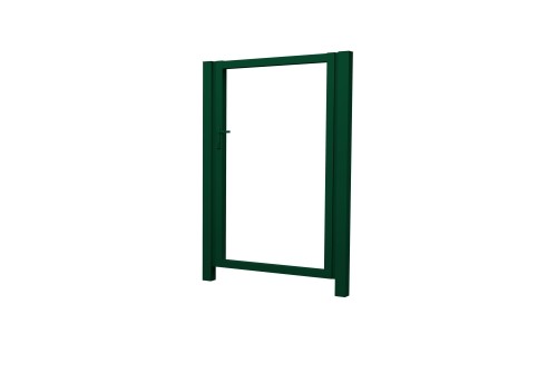 Калитка Жалюзи 1,68х1 RAL 6005 без заполнения