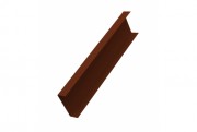 Декоративная накладка на столб жалюзи Milan,Tokyo 0,5 Satin с пленкой RAL 3009 Декоративная накладка на столб жалюзи Milan,Tokyo 0,5 Satin с пленкой RAL 3009