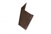 Нащельник (для калиток и ворот) 25х35 жалюзи Milan, Tokyo, Palermo 0,45 Print Elite Antique wood Нащельник (для калиток и ворот) 25х35 жалюзи Milan, Tokyo, Palermo 0,45 Print Elite Antique wood