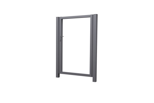 Калитка Жалюзи 2,0х1 RAL 7004 без заполнения