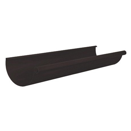 Желоб круглый L=3 м Aquasystem 125/90 мм RAL 9005