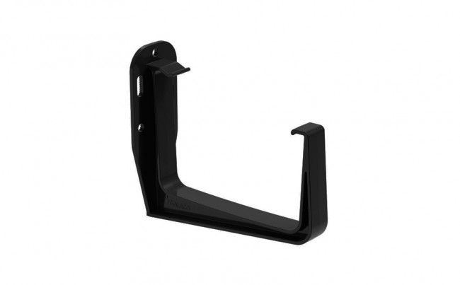 Кронштейн короткий GALECO PVC2 ПВХ черный RAL 9005 D 135 мм