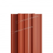 Штакетник металлический МП TRAPEZE-T 16,5х118 NormanMP (ПЭ-0.5) Штакетник металлический МП TRAPEZE-T 16,5х118 NormanMP (ПЭ-0.5)