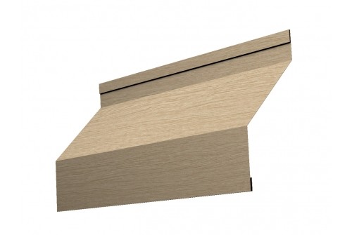 Ламель жалюзи Milan 0,45 Print Elite Milky Wood