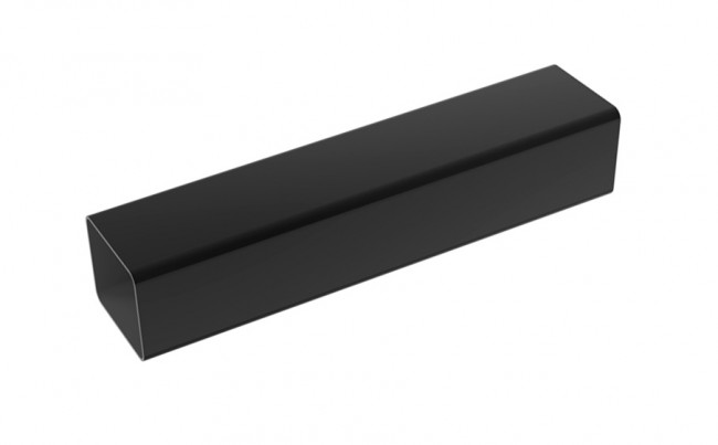 Водосточная труба GALECO системы PVC2 FLAT ROOFS ПВХ графит RAL 7015 D 80 мм 4 пог.м
