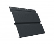 Софит Квадро брус с перфорацией 0,5 Satin RAL 7016 Софит Квадро брус с перфорацией 0,5 Satin RAL 7016