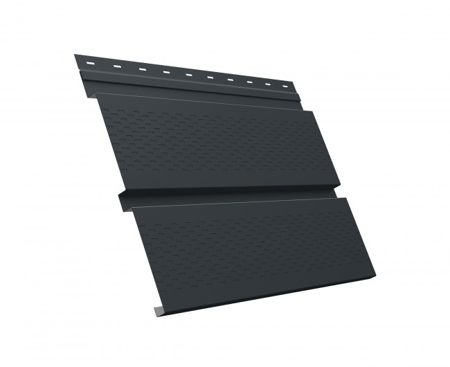 Софит Квадро брус с перфорацией 0,5 Satin RAL 7016