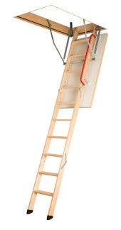 Деревянная чердачная лестница LWK Plus 70х94/280 