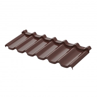 Модульная металлическая черепица Стокгольм, 1185х425 Модульная металлическая черепица Стокгольм, 1185х425