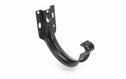 Кронштейн короткий GALECO система STAL (сталь) графит RAL 7015 D 152 мм Кронштейн короткий GALECO система STAL (сталь) графит RAL 7015 D 152 мм