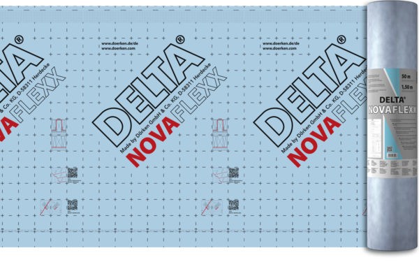 Delta: NOVAFLEXX адаптивная пароизоляция