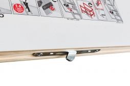 Раздвижная двухсекционная деревянная чердачная лестница LDK 70х120 Раздвижная двухсекционная деревянная чердачная лестница LDK 70х120