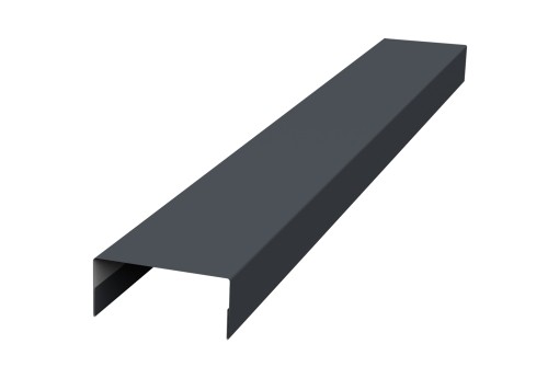 Крышка 45х20 жалюзи Texas 0,5 Satin с пленкой RAL 7024