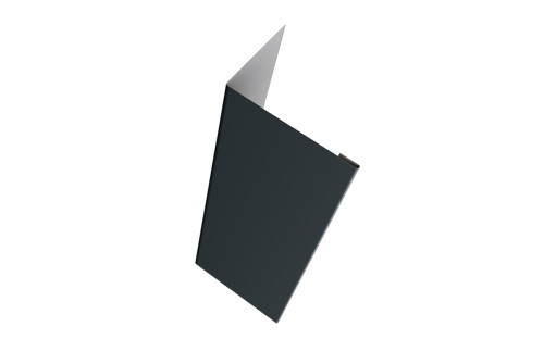 Нащельник (для калиток и ворот) 25х35 жалюзи Milan, Tokyo, Palermo 0,5 Rooftop Matte RAL 7016