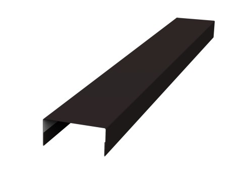 Крышка 45х20 жалюзи Texas 0,5 Satin с пленкой RAL 9005