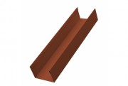 Стойка жалюзи Milan,Tokyo 0,5 PurLite Мatt RAL 8004 Стойка жалюзи Milan,Tokyo 0,5 PurLite Мatt RAL 8004