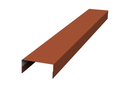 Крышка 45х20 жалюзи Texas 0,5 Satin Matt RAL 8004