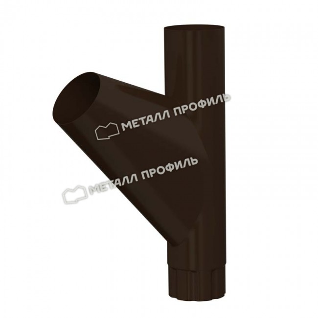 Тройник трубы D100 (ПЛД-02-RR32-0.5)