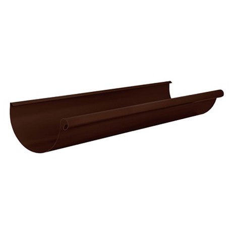 Желоб круглый L=3 м Aquasystem 125/90 мм RAL 8017 3 1
