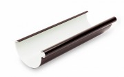Желоб водосточный GALECO система PVC (ПВХ) D 152 (130) мм 4 пог.м Желоб водосточный GALECO система PVC (ПВХ) D 152 (130) мм 4 пог.м