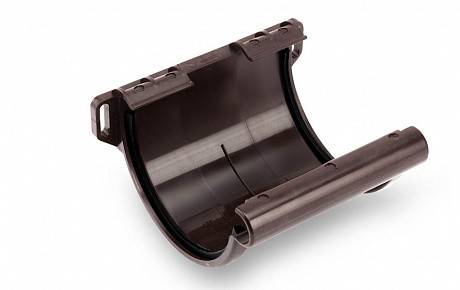 Соединитель желоба GALECO система PVC (ПВХ) D 152 (130) мм