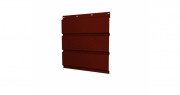 Софит центральная перфорация 0,5 GreenCoat Pural с пленкой RR 29 красный Софит центральная перфорация 0,5 GreenCoat Pural с пленкой RR 29 красный