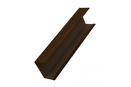 Крышка 65х60 жалюзи Milan,Tokyo 0,45 Print Elite Choco Wood (для калиток и ворот)