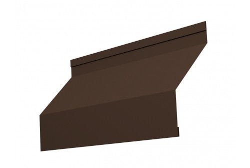Ламель жалюзи Milan new 0,5 Quarzit lite с пленкой RAL 8017