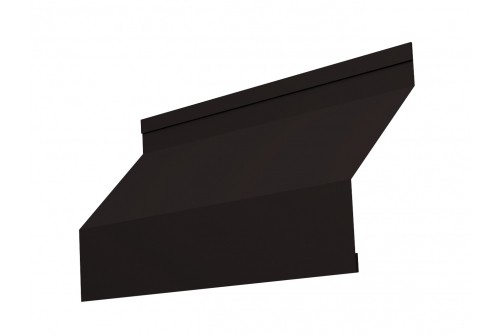 Ламель жалюзи Milan new 0,5 Quarzit lite с пленкой RAL 9005