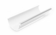 Желоб водосточный GALECO система PVC (ПВХ) белый RAL 9010 D 152 (130) мм 4 пог.м 2 Желоб водосточный GALECO система PVC (ПВХ) белый RAL 9010 D 152 (130) мм 4 пог.м 2