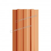 Штакетник металлический МП LАNE-T 16,5х99 (AGNETA-20-Copper\Copper-0.5) Штакетник металлический МП LАNE-T 16,5х99 (AGNETA-20-Copper\Copper-0.5)