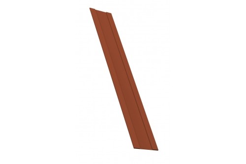 Крепежная планка жалюзи Milan,Tokyo 0,5 Satin с пленкой RAL 8004